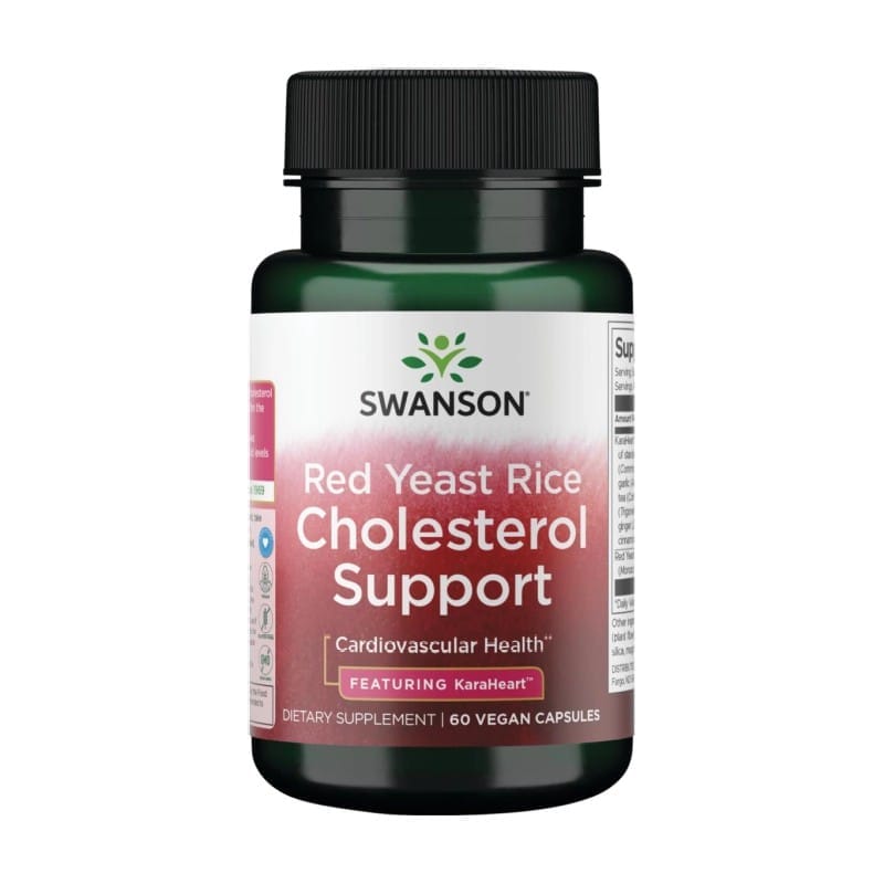 Rode gist rijst Swanson, Cholesterol Support (60 capsules)