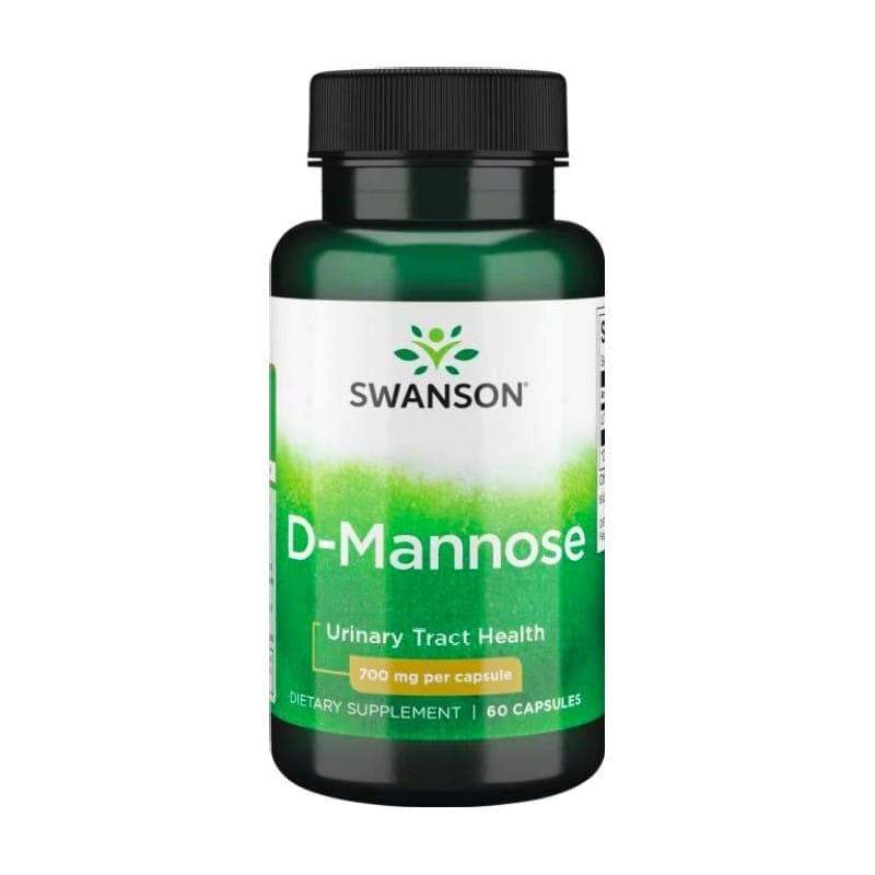 D-mannose Swanson, 700 mg (60 capsules)