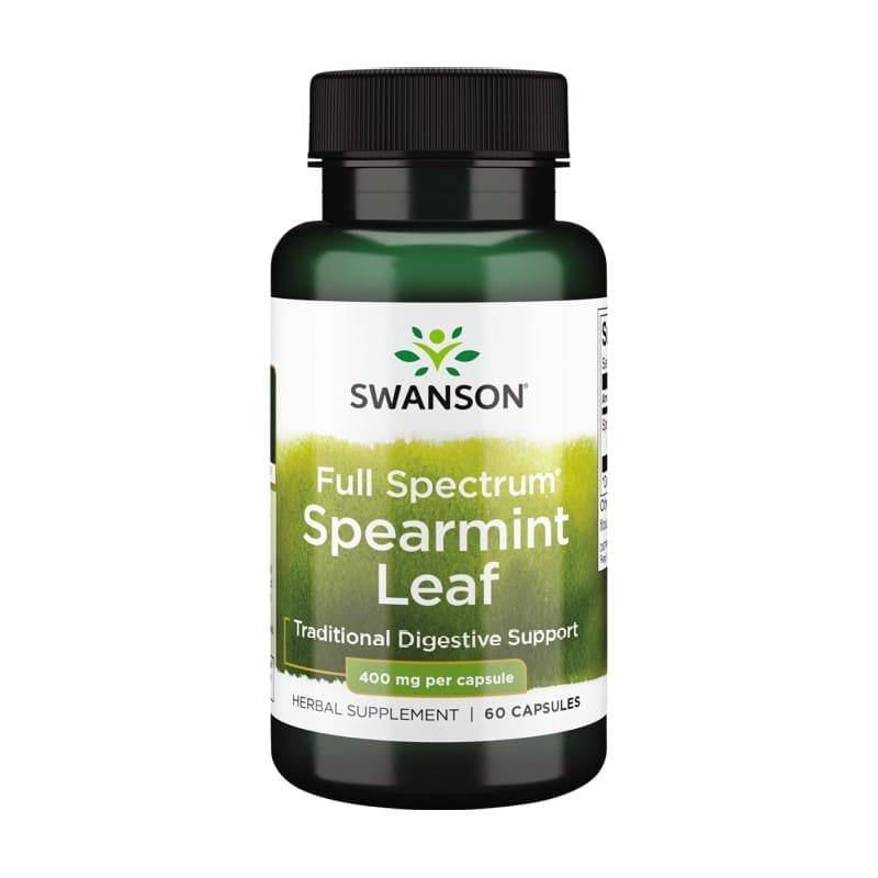 Groene munt – Spearmint Swanson, 400 mg (60 capsules)