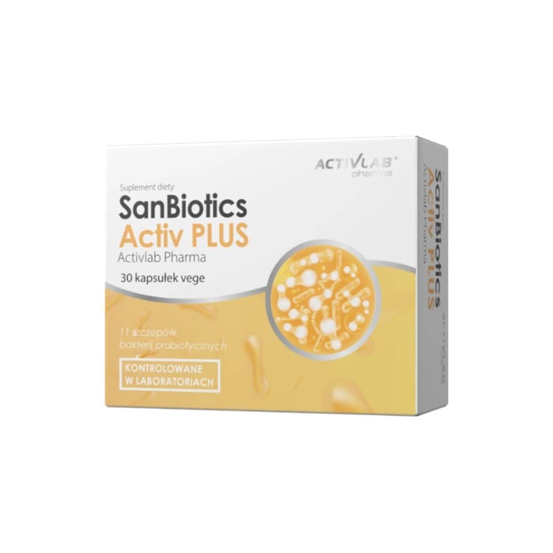 Probiotica SanBiotics Activ PLUS Activlab Pharma (30 capsules)