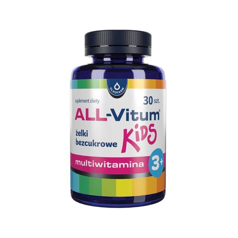 Multivitaminen voor kinderen ALL-Vitum Oleofarm (30 gummies)