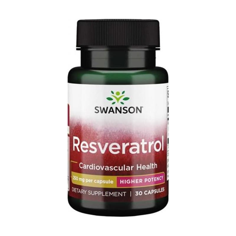 Resveratrol Swanson, 250 mg (30 capsules)
