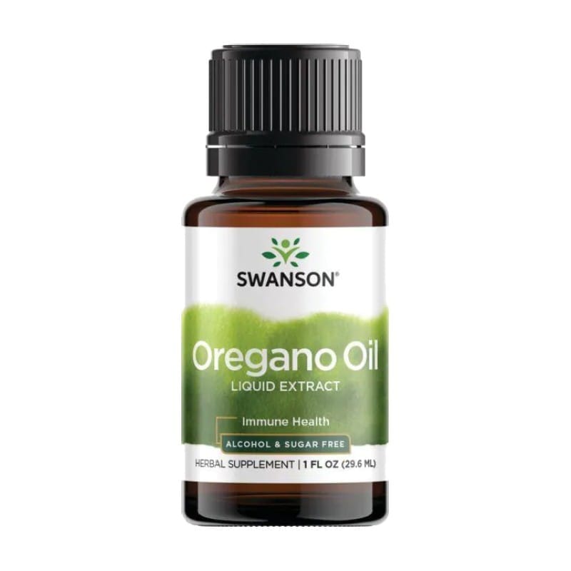 Oregano-olie – vloeibaar extract Swanson (29,6 ml)
