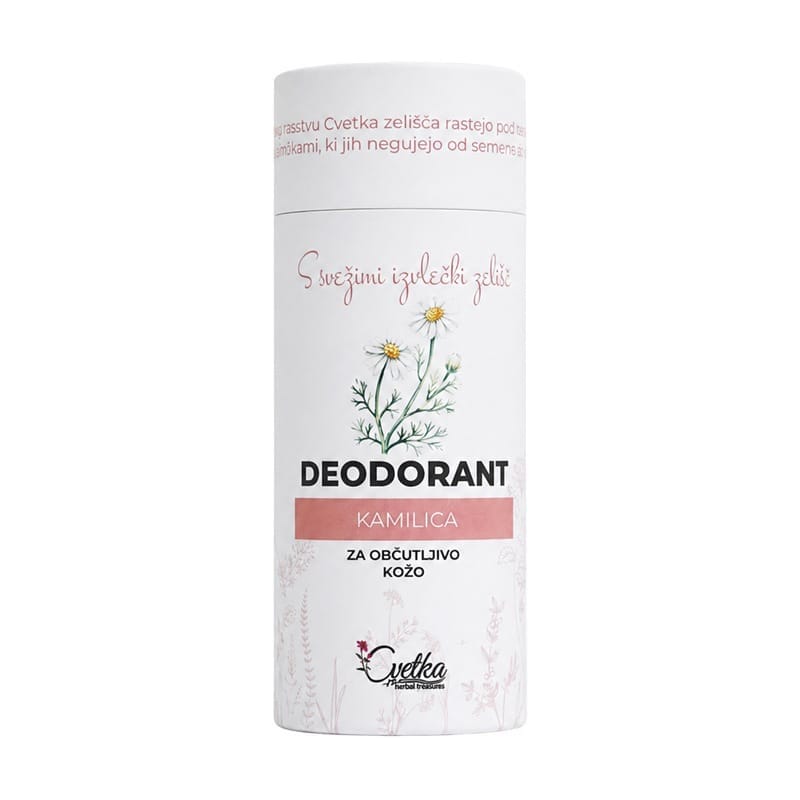 Biologische kruidendeodorant Kamille Cvetka (50 ml)