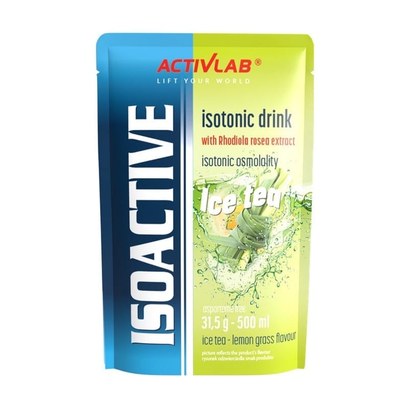 Isoactive isotone drank in poedervorm Activlab, ijsthee met citroengras (31,5 g)