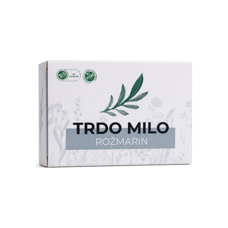 Bio harde zeep met rozemarijn Cvetka (100 g)