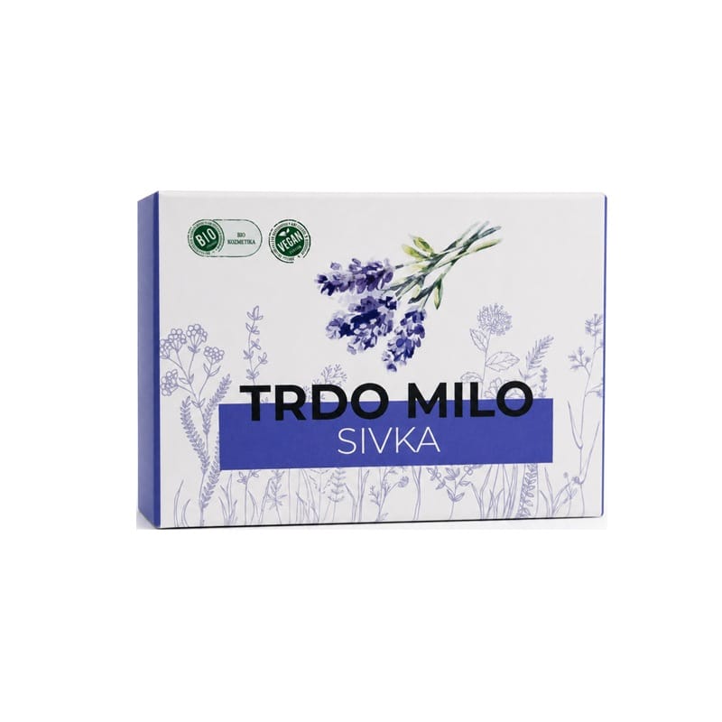 Bio harde zeep met lavendel Cvetka (100 g)