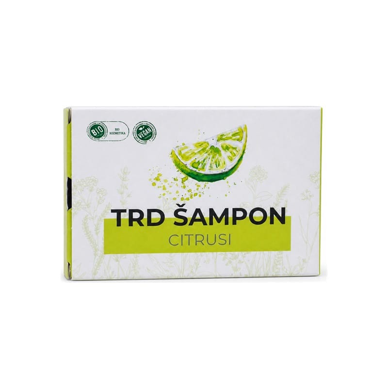 Bio vaste shampoo met citrus Cvetka (100 g)
