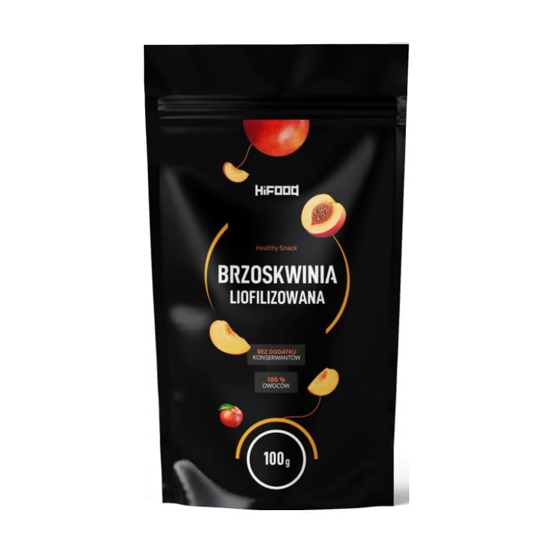 Perziken - gevriesdroogd HiFOOD (100 g)