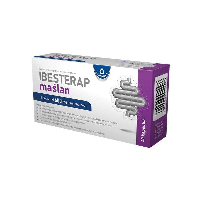 Natriumbutyraat Ibesterap Oleofarm, 300 mg (60 capsules)