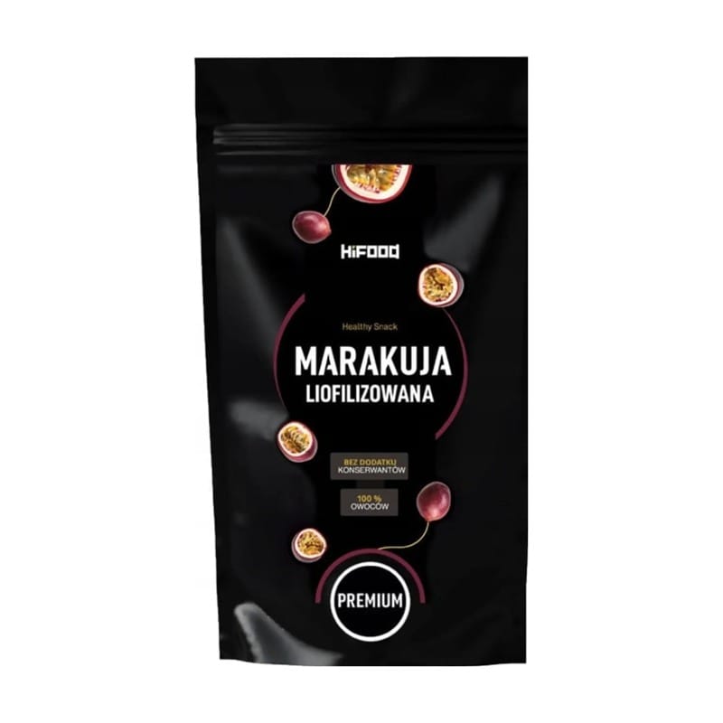 Passievruchtstukjes – gevriesdroogd HiFOOD (100 g)