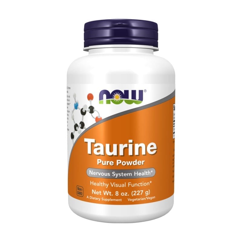 Taurine in poedervorm NOW (227 g)