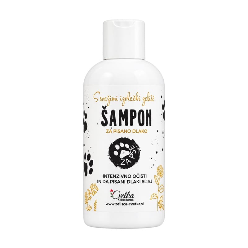 Shampoo voor bonte hondenvacht Cvetka (250 ml)