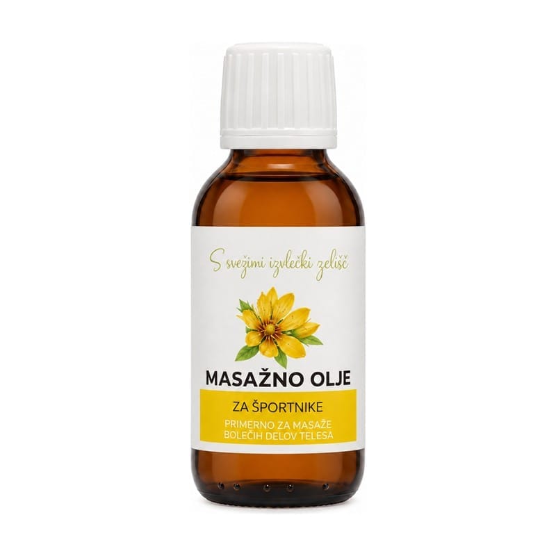 Massageolie voor sporters Cvetka (125 ml)