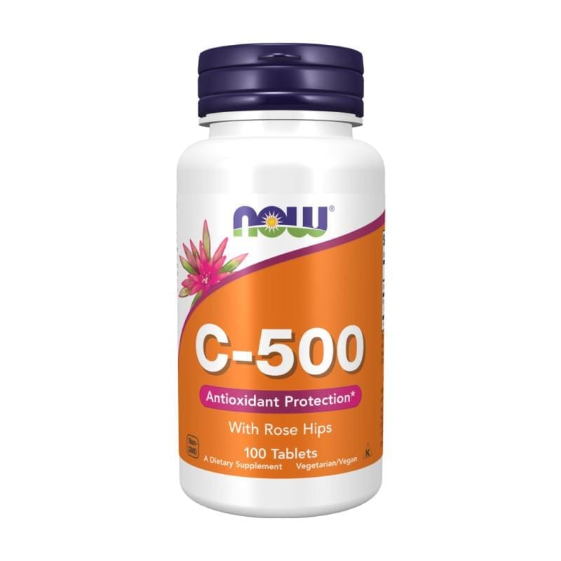 Vitamine C NOW, 500 mg (100 tabletten)