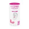 Schuimrubberen oordopjes Tube50 - roze kleur, Haspro (100 stuks)